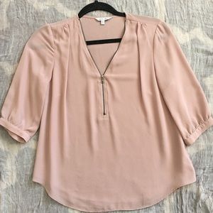 Blush blouse